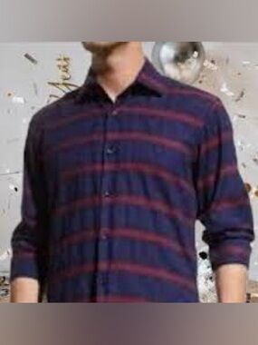 Penguin by Munsingwear stripped button up shirt